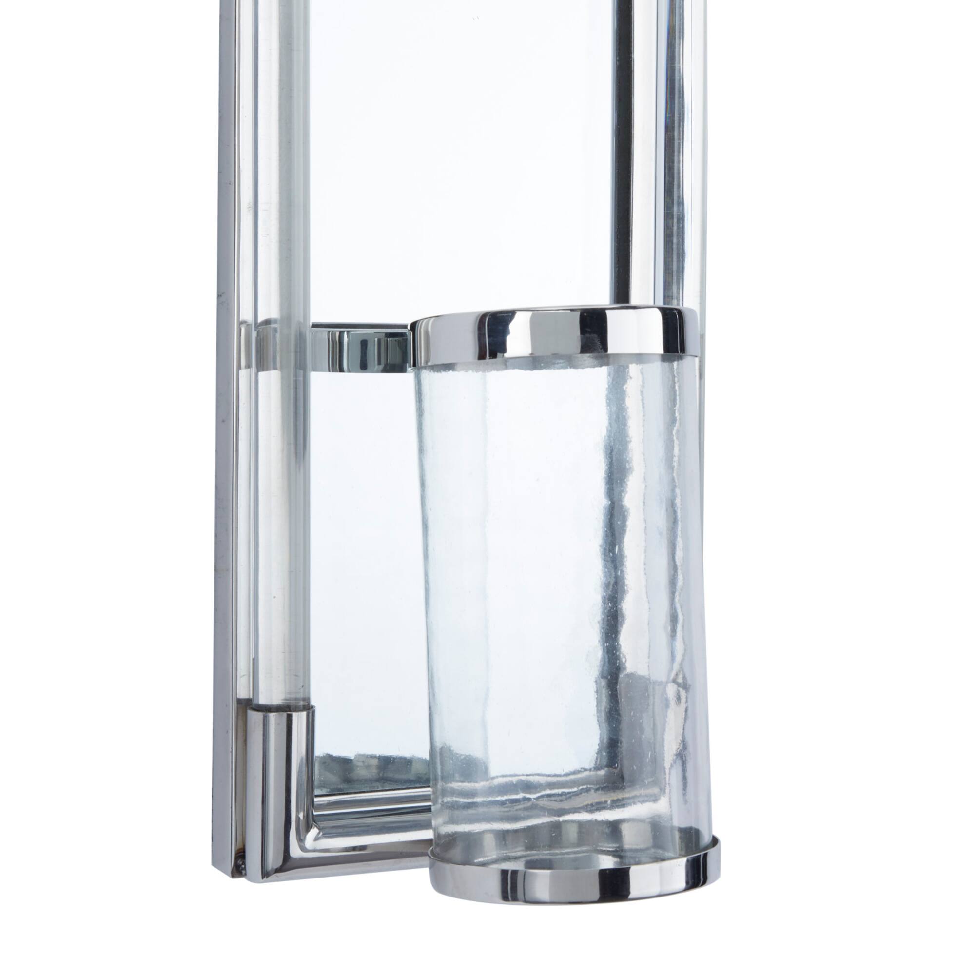 Silver Contemporary Wall Sconces